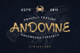 Andovine: The Vintage Display Font for Bold Campaigns