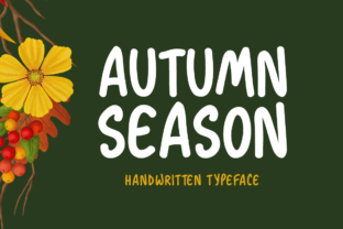 Autumn Season Typeface Review for Editorial Design