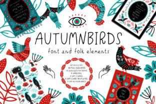 Autumnbirds: A Stunning Display Font for Distinctive Branding
