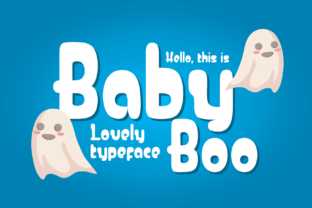 Baby Boo: The Ultimate Halloween Display Font