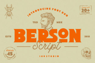 Berson Display Font for Memorable Branding and Campaigns