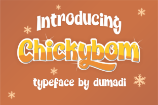Chickybom Font: A Bold Display Typeface for Year-Round Campaigns