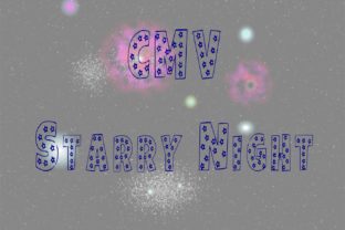 CMV Starry Night Free Download: A Sweet Display Font