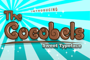 Cocobels Display Font for Playful Brand Identity Projects