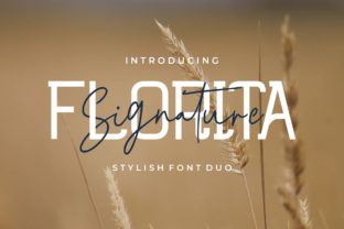 Florita Duo: The Perfect Script and Sans Serif Pairing for Modern Brand Identity