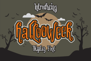 Hallooweek: The Spooky Display Font for Seasonal Branding