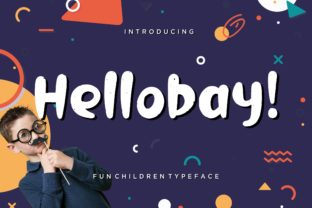Hellobay: The Playful Display Font for Kids’ Branding