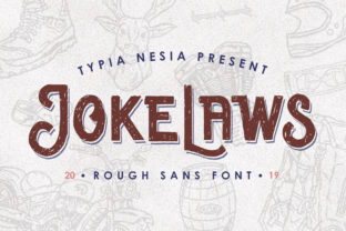 Jokelaws Display Typeface for High-Impact Campaigns