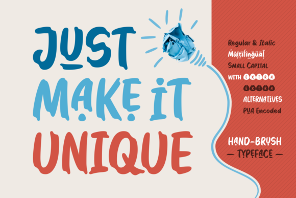 Just Make It Unique: A Display Font Review for Campaign Design