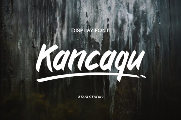 Kancaqu: A Raw Urban Display Font for Editorial Design