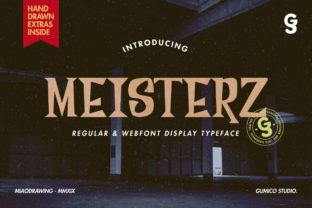 Meisterz: A Bold Display Typeface for High-Impact Campaigns