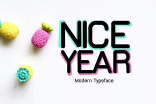 Nice Year Typeface Review: A Clean Display Font for Modern Branding