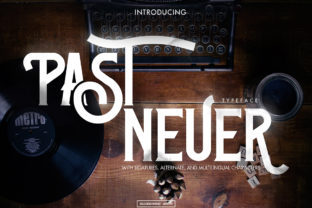 Past Neuer: A Timeless Display Font for Distinctive Branding