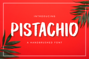 Pistachio Typeface: A Unique Display Font for Standout Craft Brands
