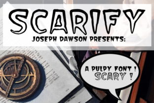 Scarify Retro Halloween Font for Spooky Business Branding