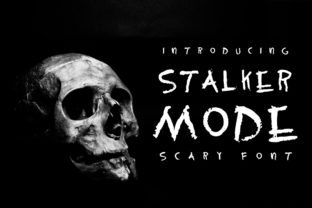 Stalker Mode Typeface Review: Spooky Display Fonts for Horror Branding