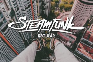 Steamfunk Typeface: Bold Urban Typography for Handmade Brands
