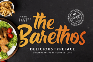 The Barethos Typeface: Elevating Food Campaign Visuals