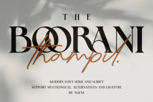 The Boorani Thampil Duo Typeface Review for Bold Branding