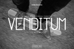 Venditum: The Modern Display Font for Scroll-Stopping Brand Visuals